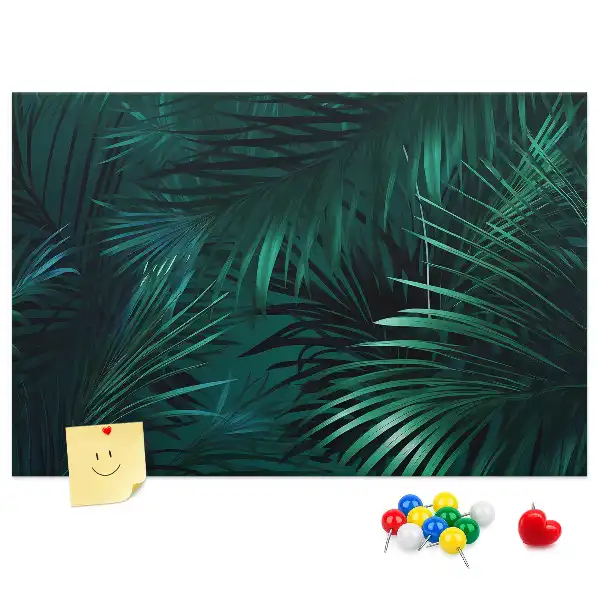 Pinnwand mit Dschungel- und Safari-Motiven