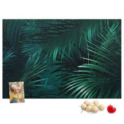 Pinnwand mit Dschungel- und Safari-Motiven