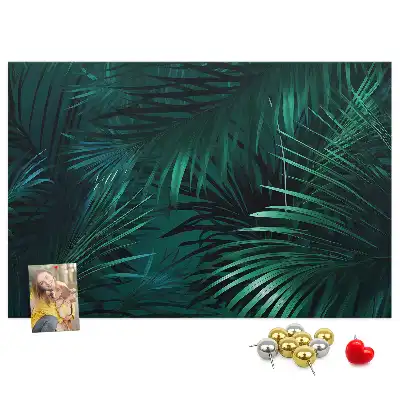 Pinnwand mit Dschungel- und Safari-Motiven