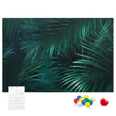Pinnwand mit Dschungel- und Safari-Motiven