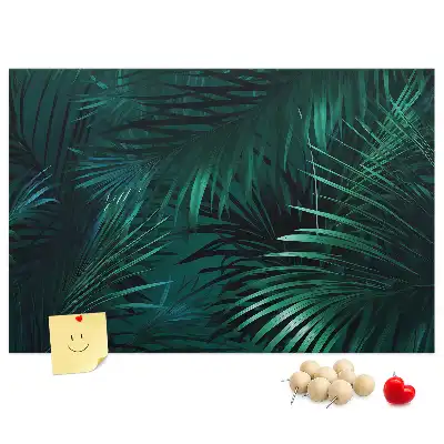 Pinnwand mit Dschungel- und Safari-Motiven