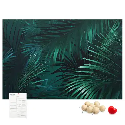 Pinnwand mit Dschungel- und Safari-Motiven