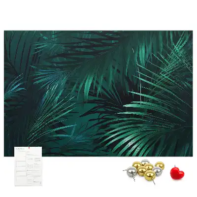 Pinnwand mit Dschungel- und Safari-Motiven