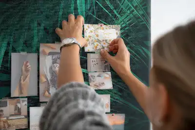 Pinnwand mit Dschungel- und Safari-Motiven