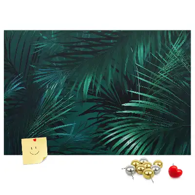 Pinnwand mit Dschungel- und Safari-Motiven