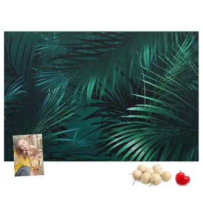 Pinnwand mit Dschungel- und Safari-Motiven