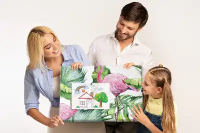 Bilder-Korktafel Natur Flamingos