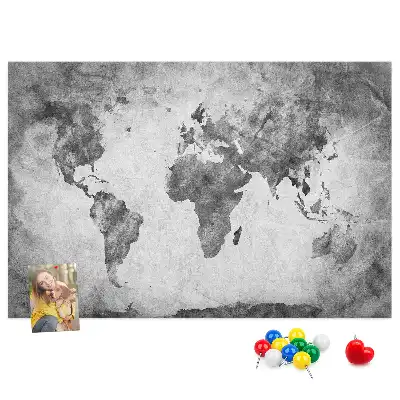 Pinnwand Landatlas der Welt