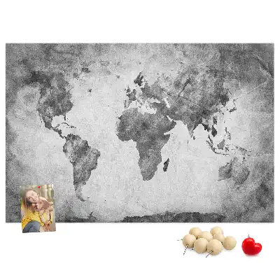 Pinnwand Landatlas der Welt