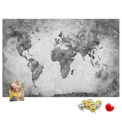 Pinnwand Landatlas der Welt