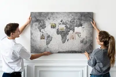 Pinnwand Landatlas der Welt