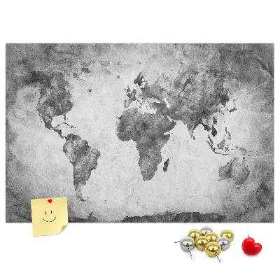 Pinnwand Landatlas der Welt