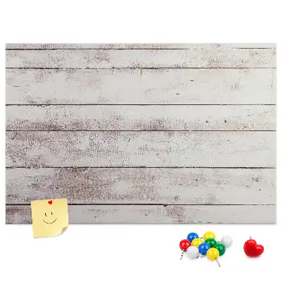Bedruckte Korkplatte Holzbrett-Muster
