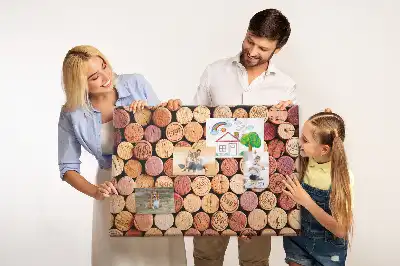 Pinnwand Sammlung von Flaschenkorken