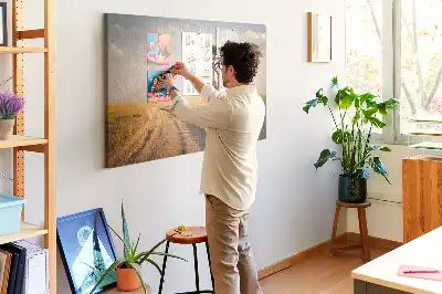 Kork Pinnwand Landschaft Afrikas