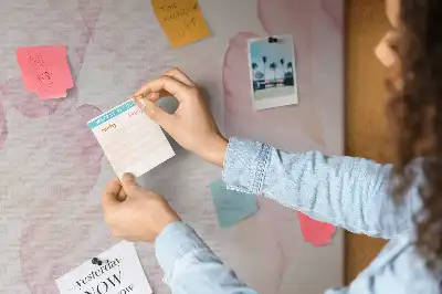Bilder-Korktafel Aquarell-Blütenblätter