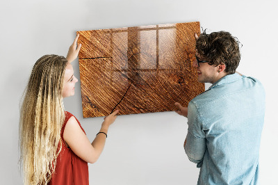 Beschreibbare magnettafel küche Dekoratives Holz