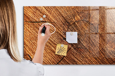 Magnettafel mit Magneten Dekoratives Holz