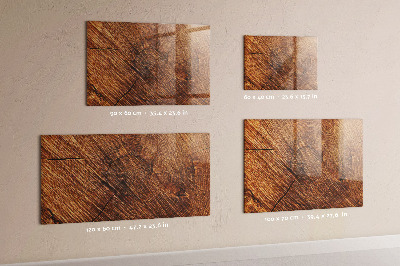 Beschreibbare magnettafel küche Dekoratives Holz