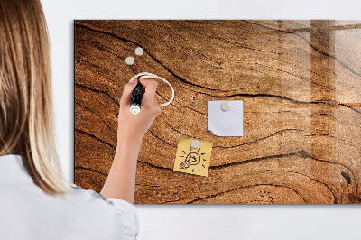 Schreib magnettafel Altes Holz