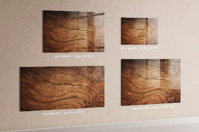 Schreib magnettafel Altes Holz