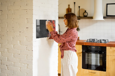Beschreibbare magnettafel küche Rote Paprika