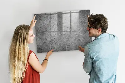 Schreib magnettafel Industrielle Wand