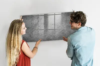 Schreib magnettafel Industrielle Wand