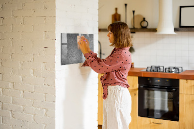 Magnetische, trocken abwischbare Tafel Industrielle Wand