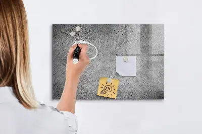 Schreib magnettafel Industrielle Wand