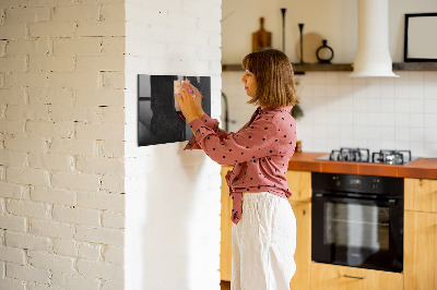 Beschreibbare magnettafel küche Herz aus Paprika