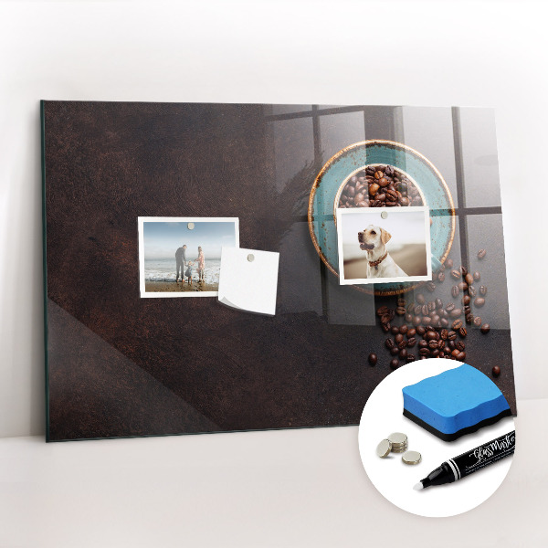 Beschreibbare magnettafel küche Eine Tasse Kaffee