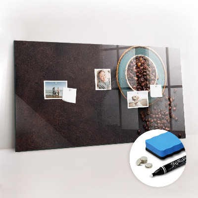 Beschreibbare magnettafel küche Eine Tasse Kaffee