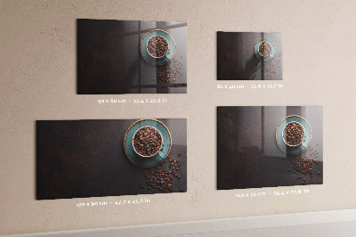 Beschreibbare magnettafel küche Eine Tasse Kaffee