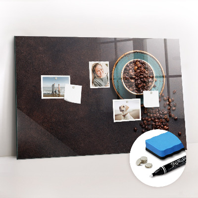 Beschreibbare magnettafel küche Eine Tasse Kaffee