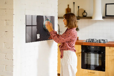 Beschreibbare magnettafel küche Eine Tasse Kaffee