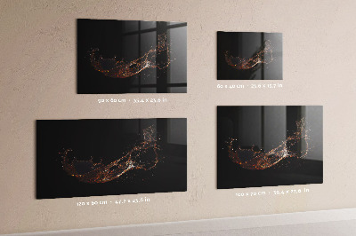 Schreib magnettafel Verschüttetes Getränk