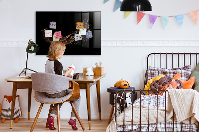 Magnetische, trocken abwischbare Tafel Verschüttetes Getränk