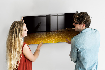 Beschreibbare magnettafel küche Orangensaft