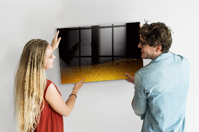 Beschreibbare magnettafel küche Orangensaft