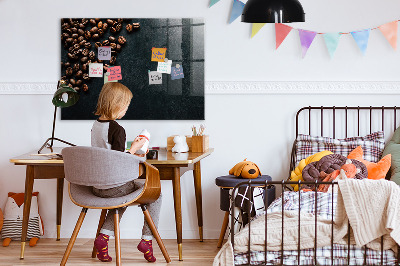 Schreib magnettafel Kaffeebohnen
