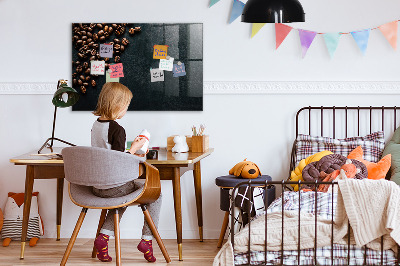 Schreib magnettafel Kaffeebohnen