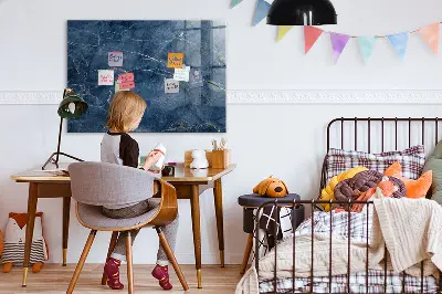 Beschreibbare magnettafel küche Eleganter Marmor