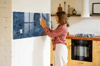Beschreibbare magnettafel küche Eleganter Marmor