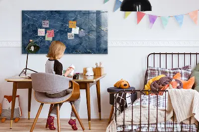 Beschreibbare magnettafel küche Eleganter Marmor