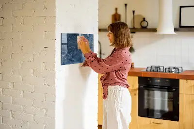 Beschreibbare magnettafel küche Eleganter Marmor