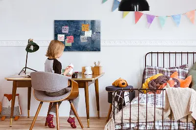 Beschreibbare magnettafel küche Eleganter Marmor