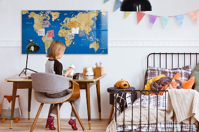 Magnettafel Länder der Welt