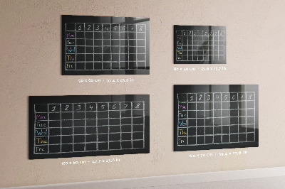 Magnettafel Unterrichtsplan