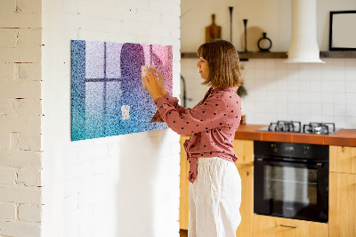 Schreib magnettafel Farbverlaufsmuster